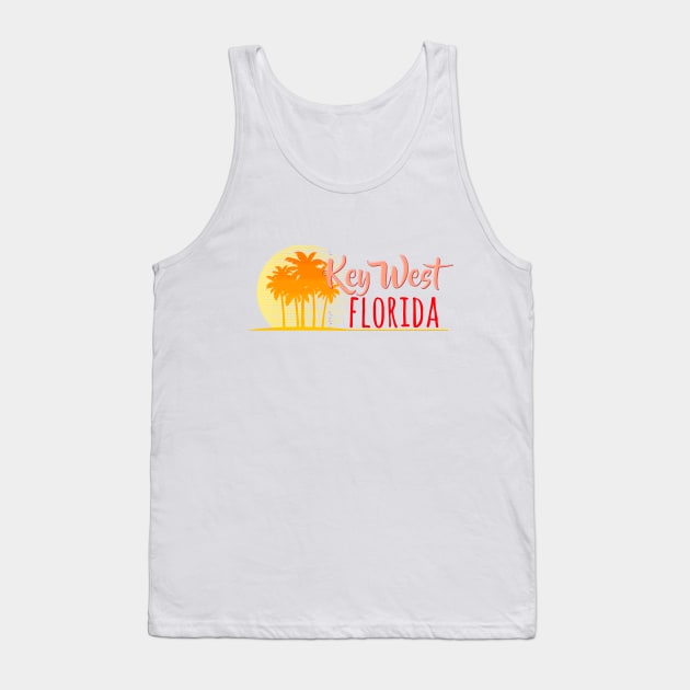 Life's a Beach: Key West, Florida Tank Top by Naves